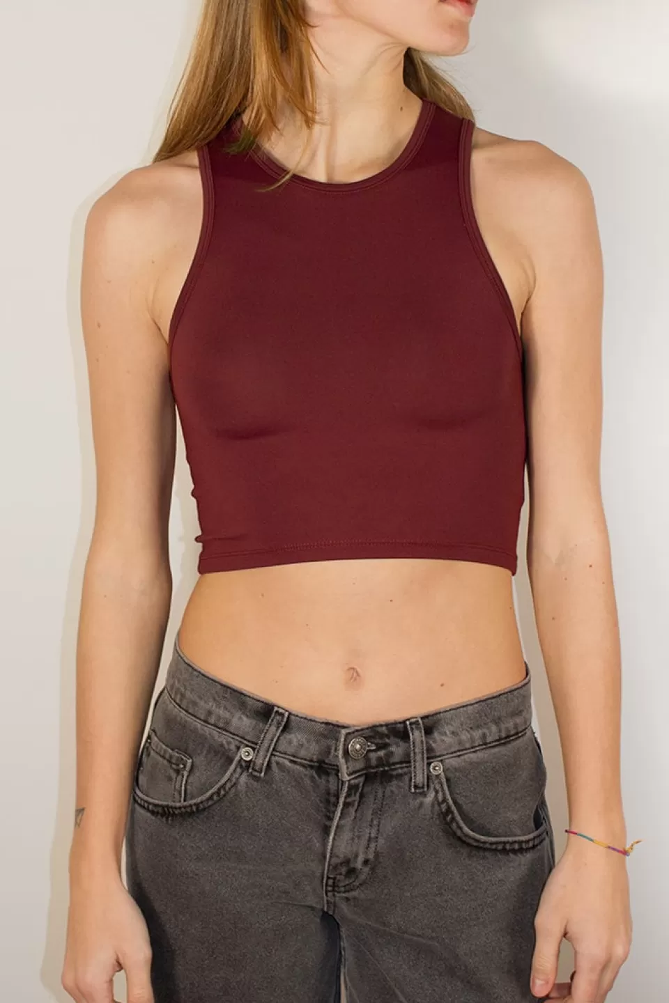Subdued Crop top all'americana