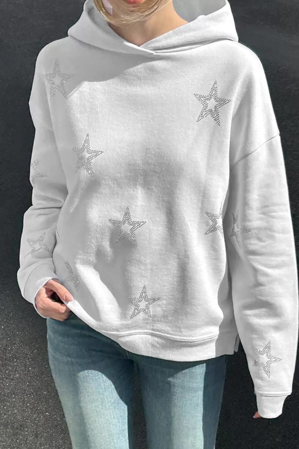 Subdued Felpa Stelle Strass