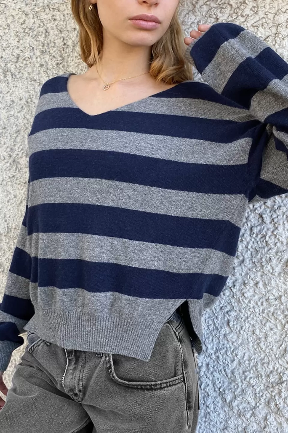 Subdued Maglione spacchetti
