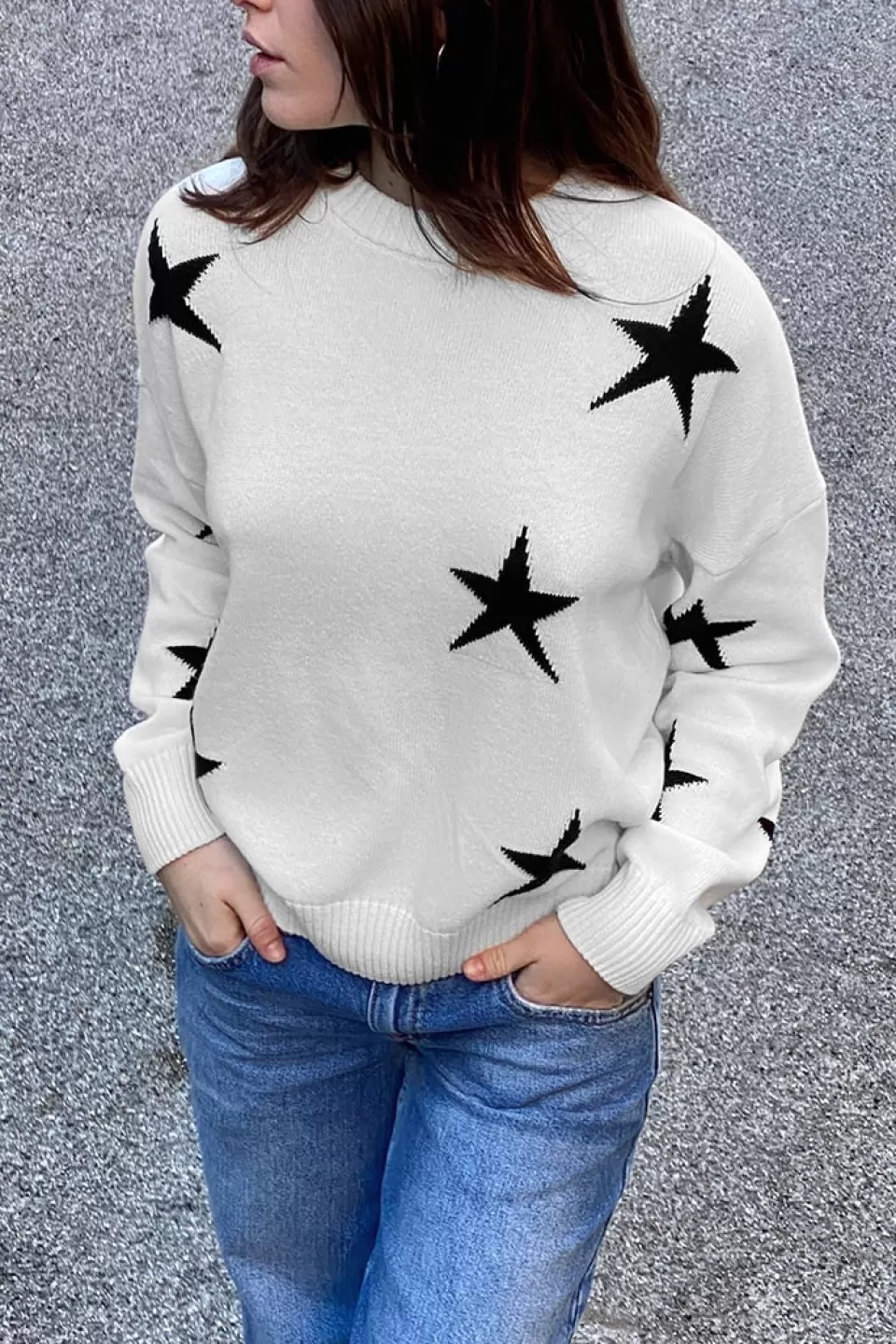 Subdued Maglione stelle