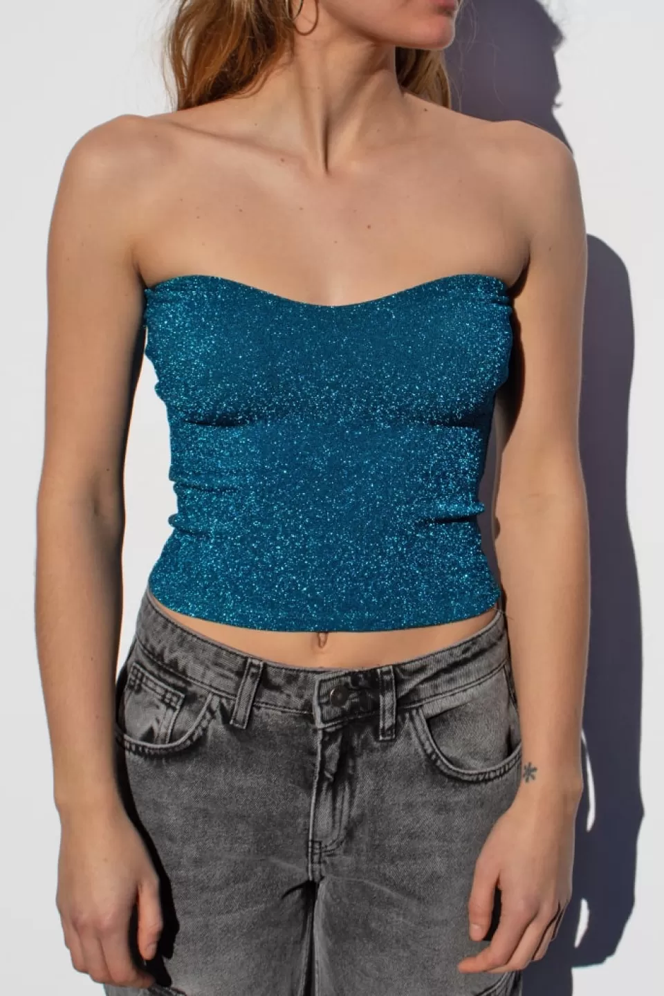 Subdued Top a cuore