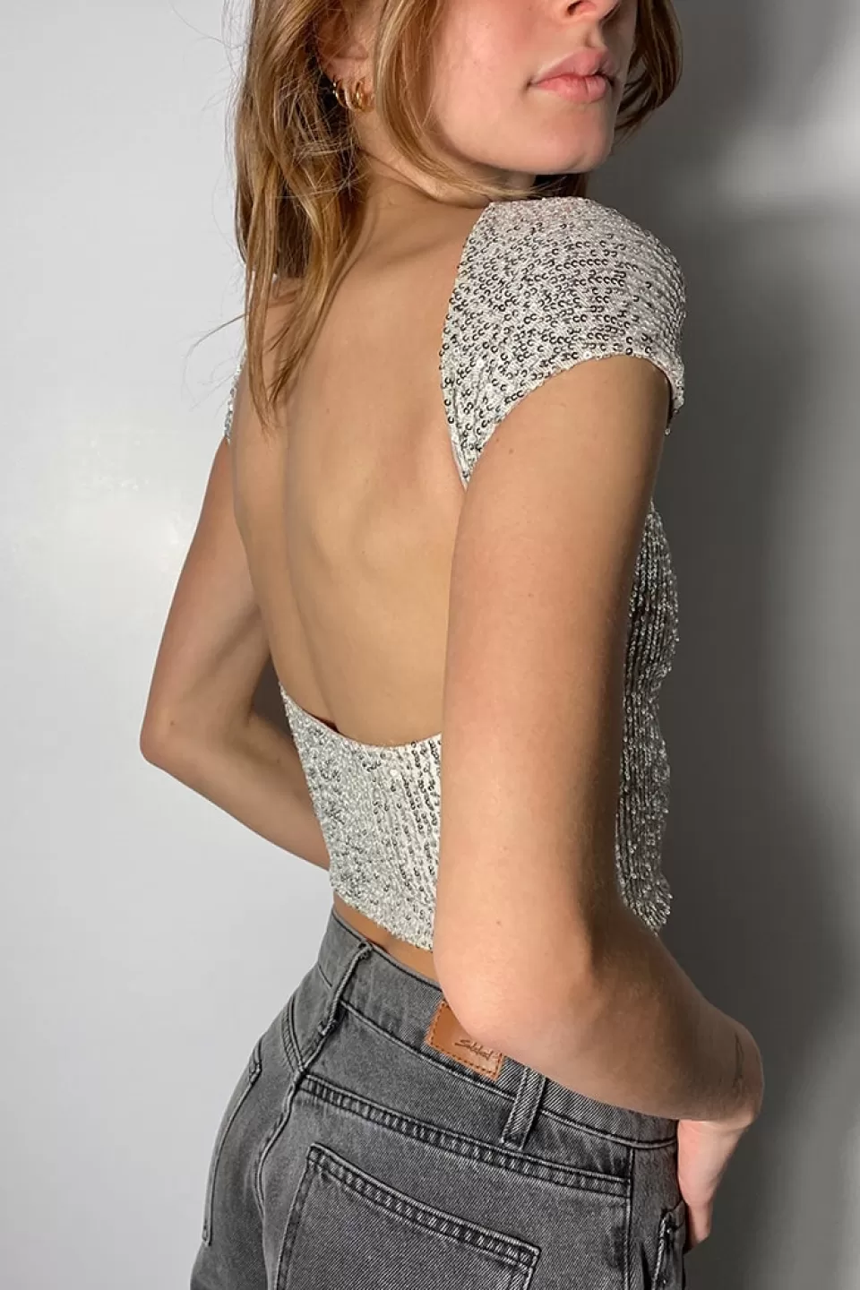 Subdued T-shirt schiena scoperta